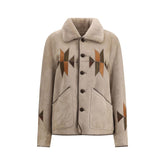 Reversible Rigel Suede Shearling Jacket